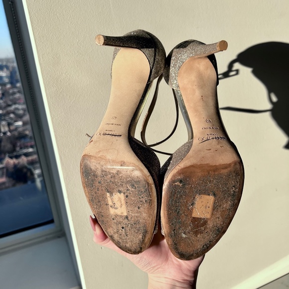 Jimmy Choo Champagne Heel Size 40 - Picture 2 of 6